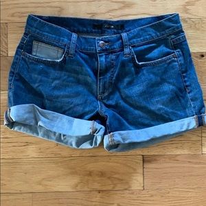 Joes Jeans denim cuffed shorts